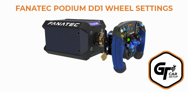 Assetto Corsa Competizione: Fanatec Podium DD1 FFB Settings